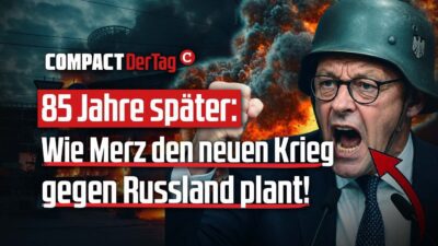 Mehr über den Artikel erfahren 85 Jahre später: Wie Merz den neuen Krieg gegen Russland plant!💥