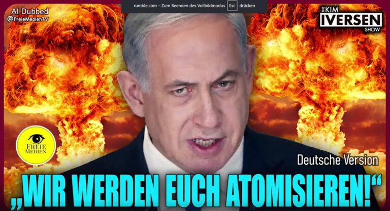 Mehr über den Artikel erfahren Israel droht, Atomwaffen gegen die Welt einzusetzen | Kim Iversen Deutsch