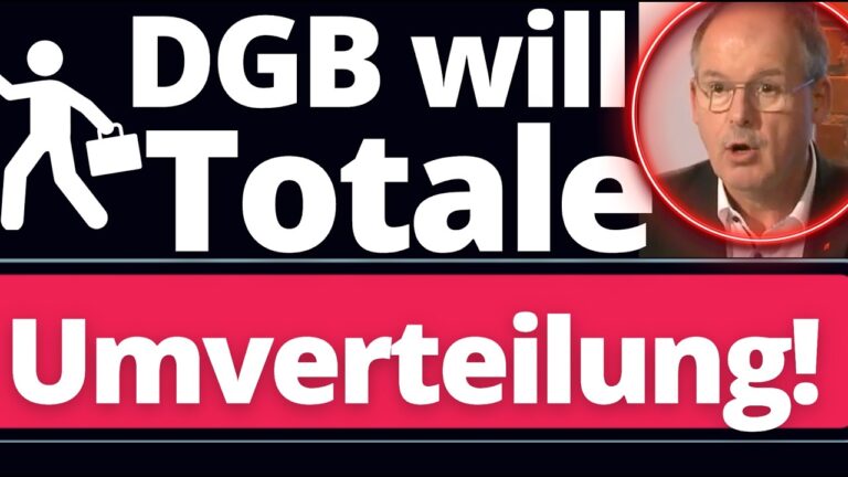 Mehr über den Artikel erfahren ACHTUNG: DGB Chef fordert Lastenausgleich von 10%! Rette sich wer kann!