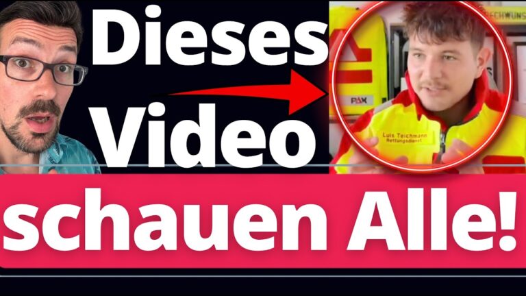 Mehr über den Artikel erfahren ACHTUNG: Rettungssanitäter spricht das Unsagbare aus! Was hier eigentlich läuft!