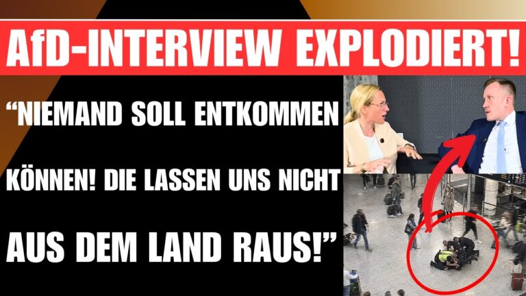 Mehr über den Artikel erfahren AfD DECKT ALLES AUF 🚨 „SIE WOLLEN DASS KEIN BÜRGER MEHR RAUSKOMMT!“ 🚨 FLUGHAFEN-SITUATION ESKALIERT!