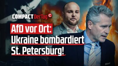 Mehr über den Artikel erfahren AfD vor Ort: Ukraine bombardiert St. Petersburg!💥