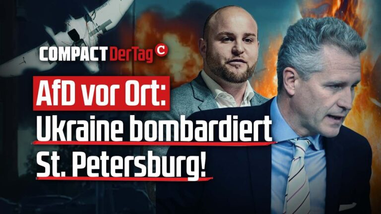 Mehr über den Artikel erfahren AfD vor Ort: Ukraine bombardiert St. Petersburg!💥