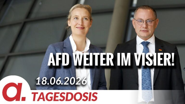 Mehr über den Artikel erfahren AfD weiter im Visier! | Von Janine Beicht | Apolut