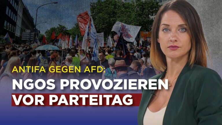 Mehr über den Artikel erfahren Antifa gegen AfD: NGOs provozieren vor Parteitag