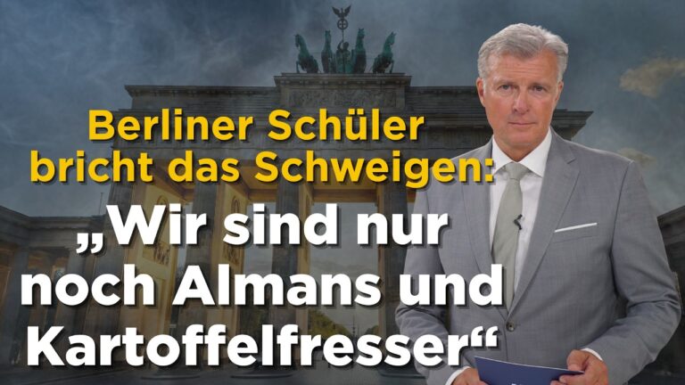 Mehr über den Artikel erfahren Berliner Schüler bricht das Schweigen: „Wir sind nur noch Almans und Kartoffelfresser“