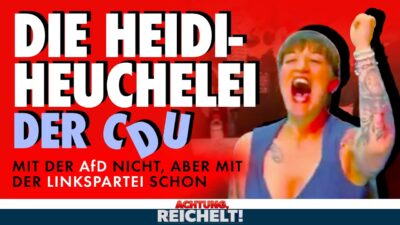 Mehr über den Artikel erfahren Brandmauer-Heuchelei! Die CDU ist gefangen zwischen Hitler-Wahn und Heidi Reichinnek