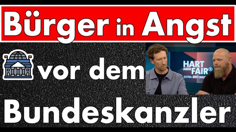 Mehr über den Artikel erfahren Bürger in Angst vor dem Kanzler! Gast traut sich nicht, ihn Lügner zu nennen – aus Angst vor Anzeige