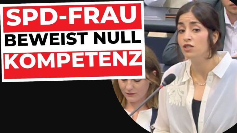Mehr über den Artikel erfahren Bundestag eskaliert völlig: SPD-Frau zerstört | Steuerlast Deutschland