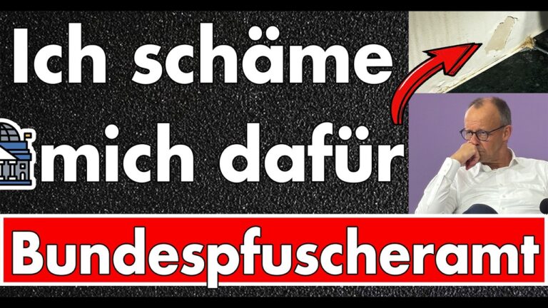 Mehr über den Artikel erfahren Das Bundespfuscheramt: Widerliche Toiletten, kaputter Teppich & Dachschaden im Kanzleramt