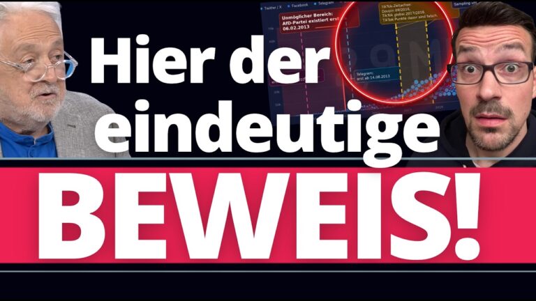 Mehr über den Artikel erfahren Das war’s! AfD Gutachten fliegt berstend auseinander! NEUER Beweis!