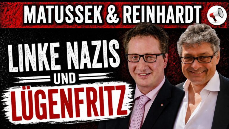 Mehr über den Artikel erfahren Der Lügenfritz & linke Nazis | Matussek & Reinhardt Ausgabe #64