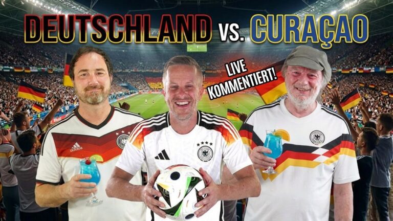 Mehr über den Artikel erfahren Deutschland vs. Curacao – LIVE KOMMENTIERT