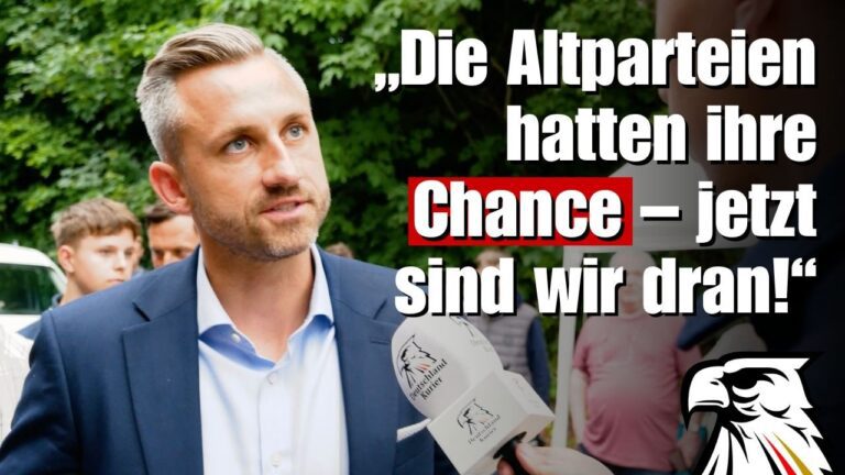 Mehr über den Artikel erfahren „Die Altparteien hatten ihre Chance – jetzt sind wir dran!“ – Klartext von Ulrich Siegmund!