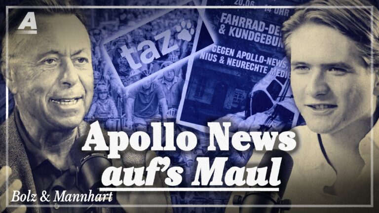Mehr über den Artikel erfahren Die Antifa jagt Apollo News | Bolz und Mannhart