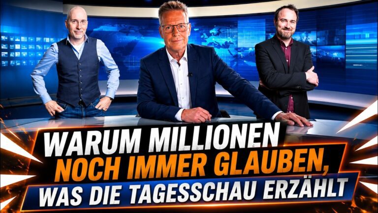 Mehr über den Artikel erfahren Die blaue Pille um 20 Uhr: Michael Meyen über die Macht der Tagesschau