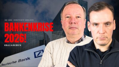 Mehr über den Artikel erfahren Die nächste BANKENKRISE hat begonnen: 481 Mrd. versteckte Verluste — ist EUER Geld noch sicher?