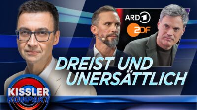 Mehr über den Artikel erfahren Die Nimmersatten: ARD und ZDF wollen immer mehr Geld| KISSLER Kompakt
