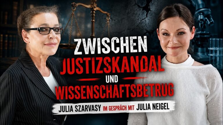 Mehr über den Artikel erfahren Die Seilschaften der Justiz – Wenn Recht politisch wird – Julia Neigel im Gespräch