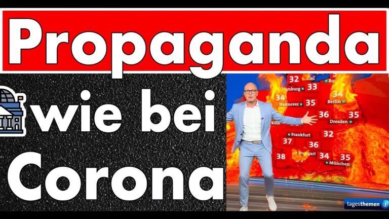 Mehr über den Artikel erfahren Drei Tage Sommer und totale Hitzepanik – Wie bei Corona: Die große Klimapropaganda