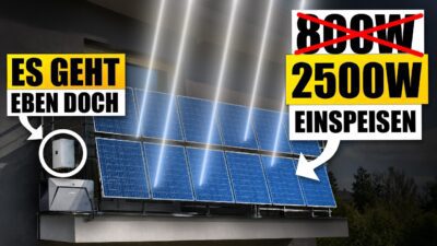 Mehr über den Artikel erfahren Durchbruch: Balkon-Solar 4.0 jetzt ab HEUTE für alle!