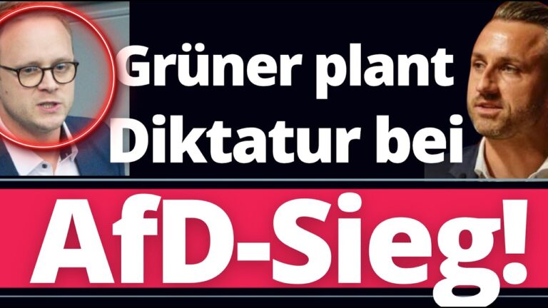 Mehr über den Artikel erfahren EIL: Bei Wahlsieg in Sachsen-Anhalt wollen Grüne direkt die Demokratie abschaffen!