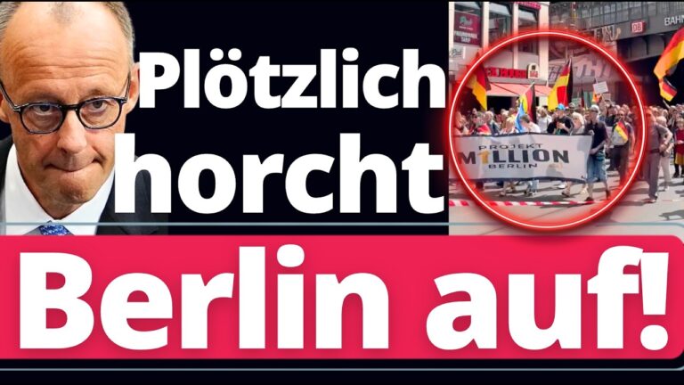 Mehr über den Artikel erfahren Eil: „Merz muss WEG“ DEMO eskaliert in Berlin! Polizei bekommt direkt Schnappatmung!