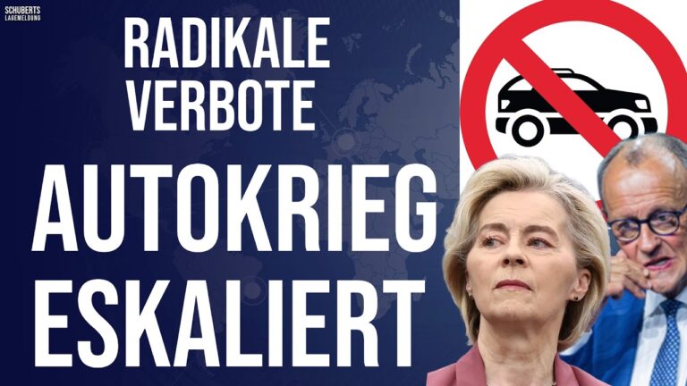 Mehr über den Artikel erfahren Eilt💥Autoverbot💥DAS wird jetzt SO mit Gewalt durchgedrückt!💥Unfassbar: JEDER Bürger betroffen!