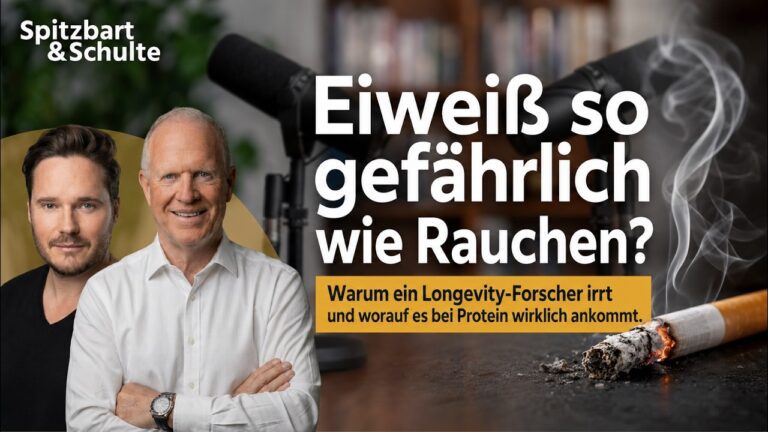 Mehr über den Artikel erfahren Eiweiß, Zecken und der Besuch bei „Ungeskriptet“: Dr. Spitzbart spricht Klartext.
