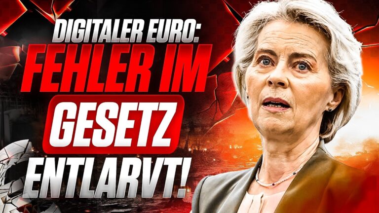 Mehr über den Artikel erfahren ENTLARVT: Die GRÖSSTE LÜGE zum Digitalen Euro — DAS steht WIRKLICH im Gesetz!
