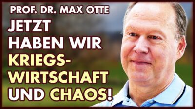 Mehr über den Artikel erfahren Es wird ökonomisch schlimmer werden! | Prof. Dr. Max Otte