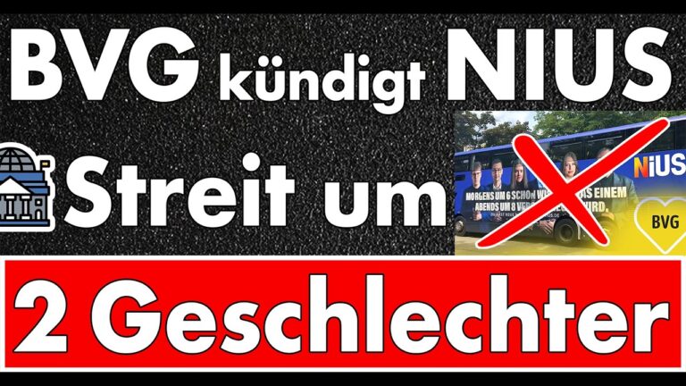 Mehr über den Artikel erfahren Eskalation wegen Witz über 2 Geschlechter in Berlin! Gesetz kennt nur 2 Geschlechter – BVG kündigt!