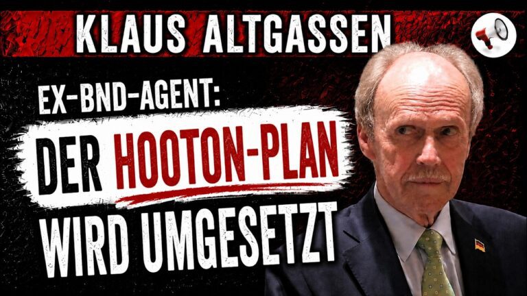 Mehr über den Artikel erfahren Ex-BND-Agent Klaus Altgassen warnt vor der geplanten völligen Zerstörung Deutschlands