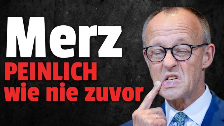 Mehr über den Artikel erfahren 💥NICHT anschauen! Fremdschämen wegen Merz auf neuem Level!!