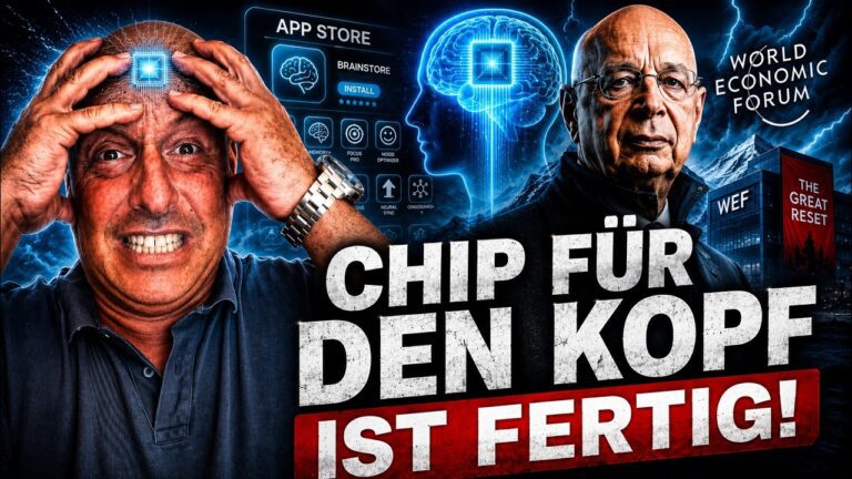 Mehr über den Artikel erfahren 😳🚨 DAVOR HABEN VIELE GEWARNT! Gehirn-Chip für alle kommt noch 2026!!