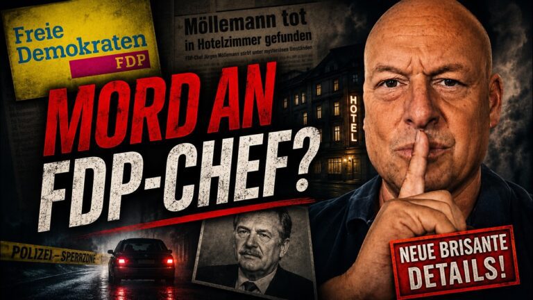 Mehr über den Artikel erfahren 😳🚨 FDP-Chef am 05. Juni ermordet!! Jetzt kommt ALLES raus!