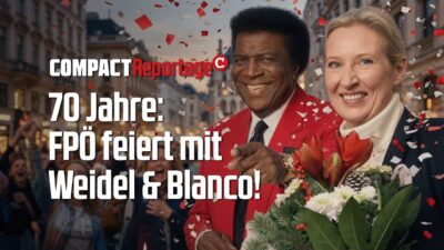 Mehr über den Artikel erfahren FPÖ-Geburtstag! Feier mit Weidel und Blanco
