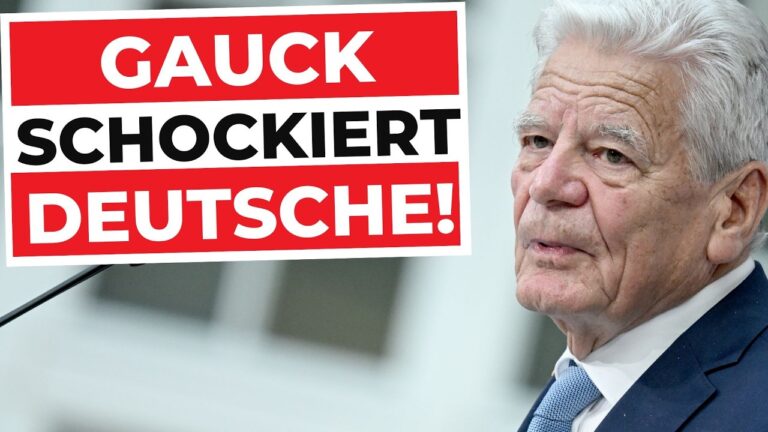 Mehr über den Artikel erfahren Gaucks unfassbare Arroganz! | Joachim Gauck