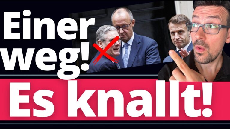 Mehr über den Artikel erfahren GENIAL! Starmer ist WEG! Nun fordert ganz Europa Rücktritt von MERZ und MACRON!