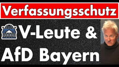 Mehr über den Artikel erfahren Gesinnungsurteil in Bayern: Wo sind die Straftaten? AfD wird weiter bespitzelt!