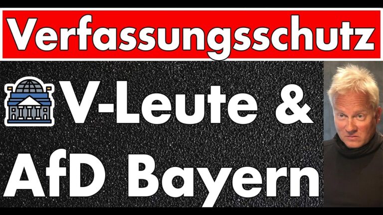 Mehr über den Artikel erfahren Gesinnungsurteil in Bayern: Wo sind die Straftaten? AfD wird weiter bespitzelt!