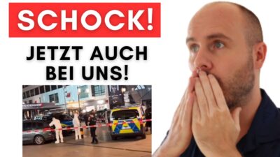 Mehr über den Artikel erfahren Gestern: Macheten-Angriff in Frankfurt + Schießerei in Göttingen + 4 Mädchen in Halle vergewaltigt!