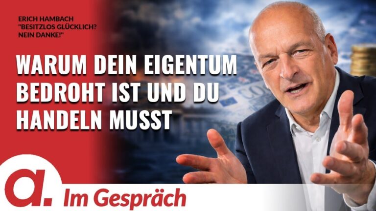 Mehr über den Artikel erfahren Im Gespräch: Erich Hambach | „Besitzlos glücklich? Nein danke!“ | Apolut