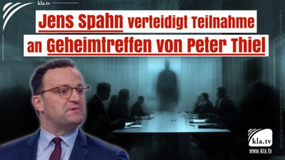 Mehr über den Artikel erfahren Jens Spahn verteidigt Teilnahme an Geheimtreffen von Peter Thiel