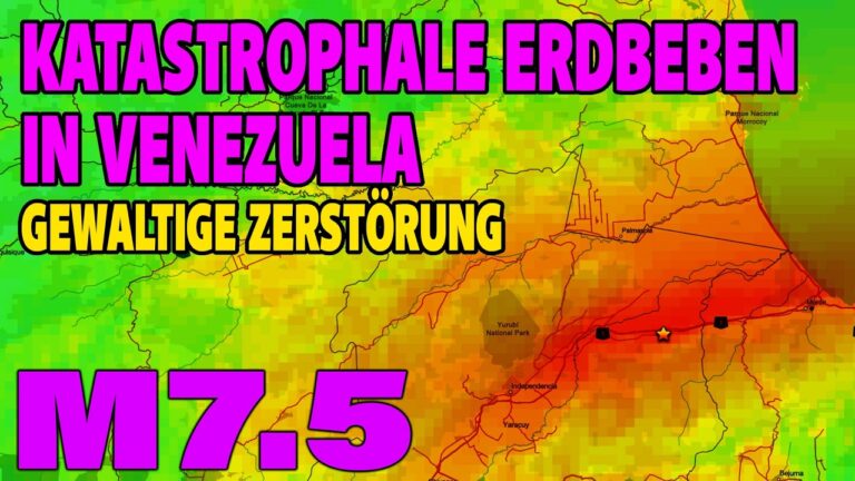 Mehr über den Artikel erfahren Katastrophale Erdbeben in Venezuela – Gewaltige Zerstörung