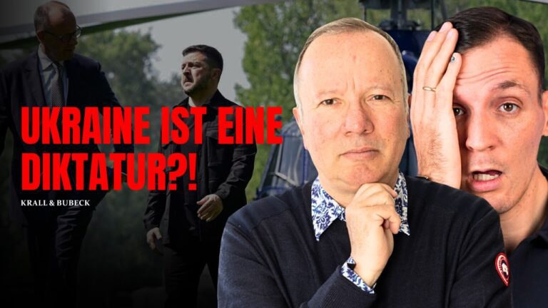 Mehr über den Artikel erfahren Keine Wahlen, 100 Mio. Schmiergeld, Menschenfänger – Ukraine ist eine Diktatur!? | Krall & Bubeck