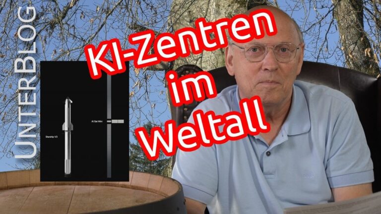 Mehr über den Artikel erfahren KI-Rechenzentren im Weltall – Machbar oder Fake? Grundlagen | Leistung | Masse | Strahlung | PV