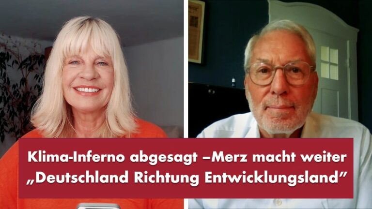 Mehr über den Artikel erfahren Klima-Inferno abgesagt – Merz macht weiter – Punkt.PRERADOVIC mit Prof. Dr. Fritz Vahrenholt