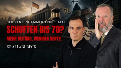 Mehr über den Artikel erfahren Krall & Bubeck: +2% Abgabe soll die Rente retten, wenn bitte richtig!