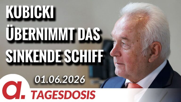 Mehr über den Artikel erfahren Kubicki übernimmt das sinkende Schiff | Von Paul Clemente | Apolut